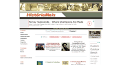 Desktop Screenshot of historiamais.com